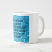 Psalm 98:1 WEBU Mug ジャンボコーヒーマグカップ (正面右)