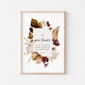 Psalm 9:1 Scripture Poster – Give Thanks Christian ポスター