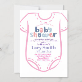 Psalm 9:2 Girl Baby Shower Invitation マグネット招待状