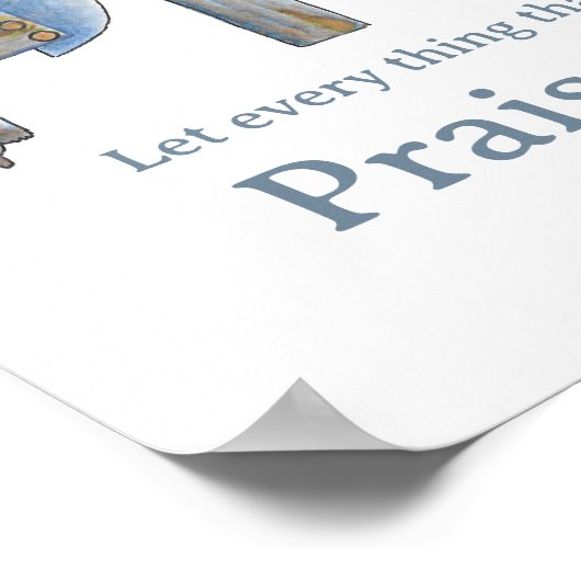 Psalm Praise ポスター (角)