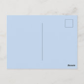 Psalm Scripture Prayer Card Ocean Watercolor  ポストカード (裏面)