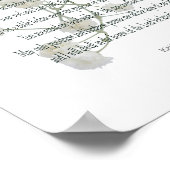 Psalm、White Flower、バリューポスター紙(マット) ポスター (角)