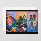 Psalmsポストカードの夏 ポストカード (正面/裏面)