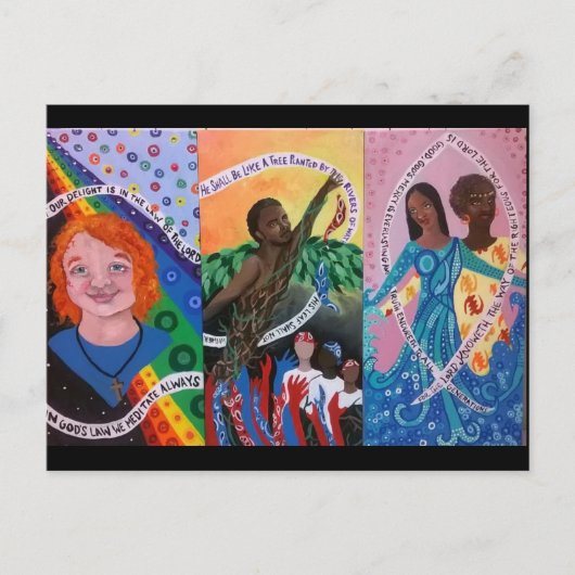 Psalmsポストカードの夏 ポストカード (正面)