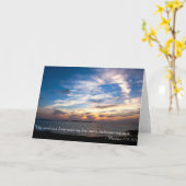 Psalms 119ノートカード カード (黄色い花)