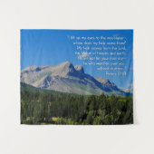 Psalms 121:1-3感動的 タペストリー (正面(横))