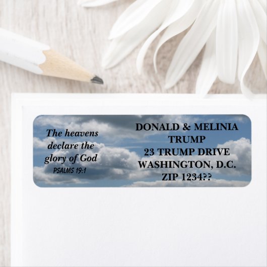 Psalms 19:1 ラベル (インサイチュ)