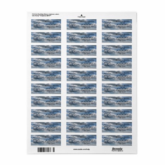 Psalms 19:1 ラベル (フルシート)