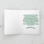 Psalms 23の祈あなたのために カード (内部)