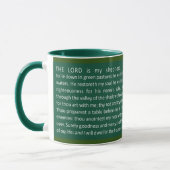 Psalms 23 (Eng) Coffee Mug マグカップ (左)