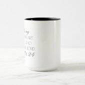 Psalms 31:24 Hope Bible Verse Mug  マグカップ (中央)