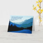 Psalms 43:3 感動的 カード (黄色い花)