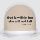 Psalms 46:5 God is within her bible verse (正面)