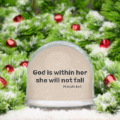 Psalms 46:5 God is within her bible verse (クリスマス)