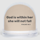 Psalms 46:5 God is within her bible verse (裏面)