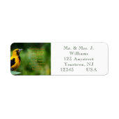 Psalms 55:22感動的 ラベル (正面)