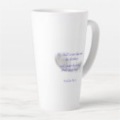 Psalms 91:4 He shall cover thee with his feathers カフェラテマグ (右アングル)