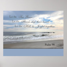 Psalms 98 Let the Sea Roar ポスター