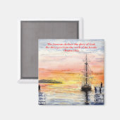 「Psalms & Water colors」マグネット マグネット (正面/裏面)