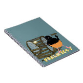 Psalms—White Rumped Shama ノートブック (右側)