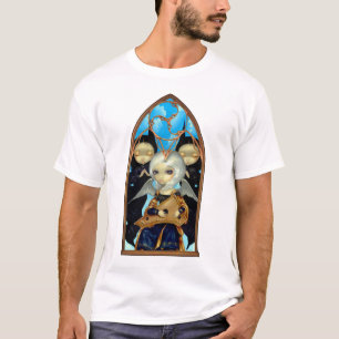 Psalteryのワイシャツゴシック様式音楽の天使 Tシャツ
