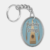 Psaltery Stringsネットワークロゴキーチェーン キーホルダー (正面左)