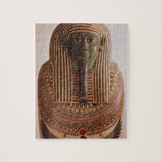 Psametik I (664-61の石棺の外のふた ジグソーパズル (縦)