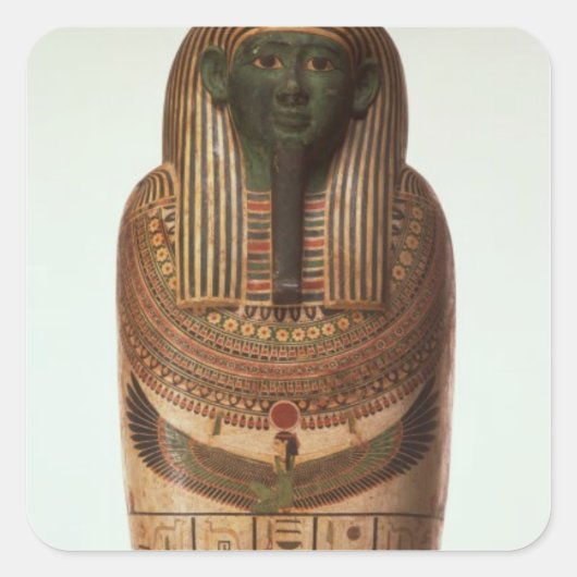 Psamtik I（紀元前664-610年）の石棺の遅れ スクエアシール (正面)