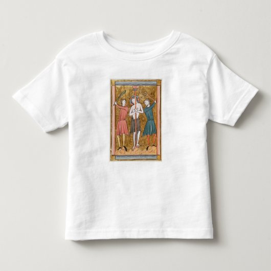 「Psautierからの鞭打ち、l'Usage deパリ トドラーTシャツ (正面)