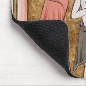 「Psautierからの鞭打ち、l'Usage deパリ マウスパッド (コーナー)