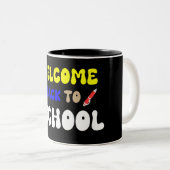 Pschool Humor Mug - Back to School 2025 ツートーンマグカップ (正面右)