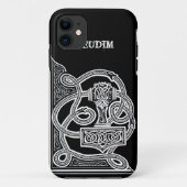 Pseudim Mjolnir Black Case-Mate iPhoneケース (裏面)