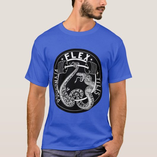 Pseudonaja FLEXtilis ステッカー プレミアム ファミリー Tシャツ (正面)