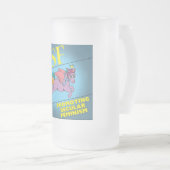 PSFによって曇らされるマグ フロストグラスビールジョッキ (正面右)