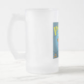 PSFによって曇らされるマグ フロストグラスビールジョッキ (左)