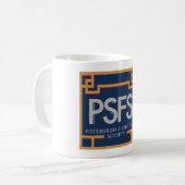 PSFS Old Logo Coffee Mug コーヒーマグカップ (正面左)