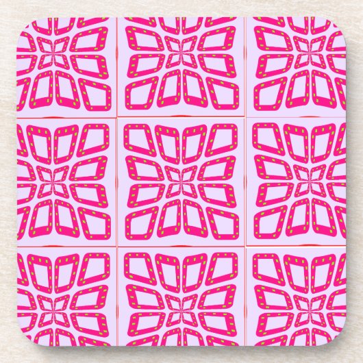 PSGドットのピン付きタイル。 コースター (正面)