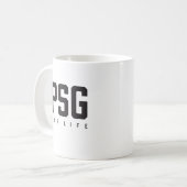 PSGフォーライフ コーヒーマグカップ (正面左)