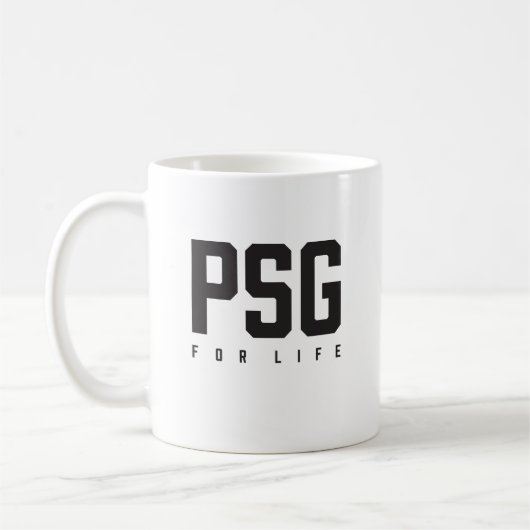 PSGフォーライフ コーヒーマグカップ (左)