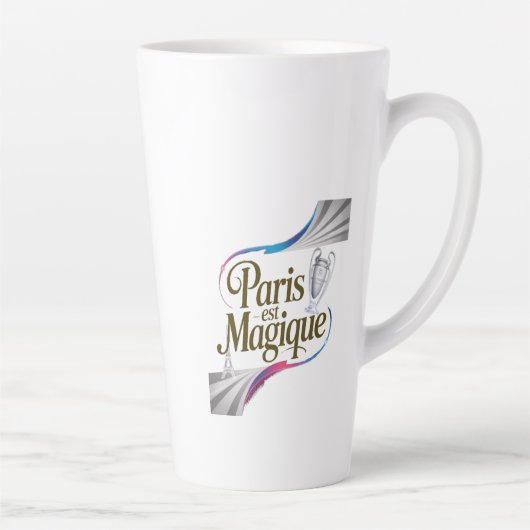 PSG優位 カフェラテマグ (右)