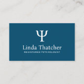 Psiシンボルプロフェッショナル心理学者名刺 名刺 (正面)