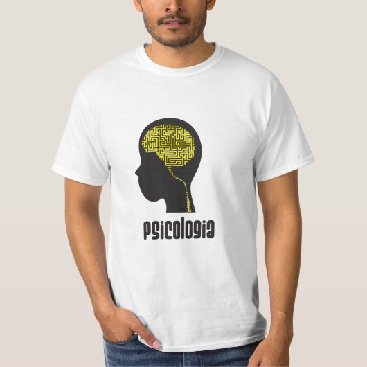 Psicologia (Masculina/Frente) Tシャツ (正面)