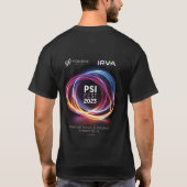 PsiFestオフィシャルカンファレンスティーシャツ Tシャツ (裏面)