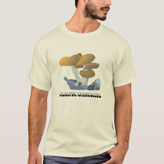 Psilocybe Cyanescens Tシャツ (正面)