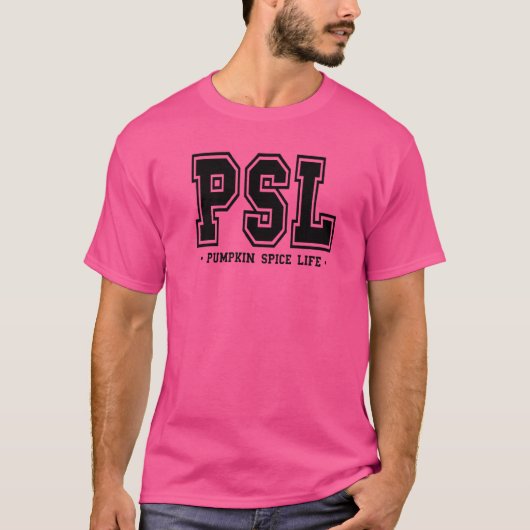 PSLカボチャスパイスライフカボチャシーズン秋サンクセグ Tシャツ (正面)