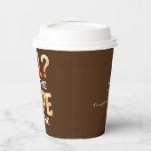 PSL対Kape Filipino秋コーヒーユーモア 紙コップ (左)