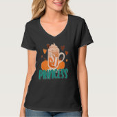 Psl Princess Pumpkin Spice Latte Tシャツ (正面)