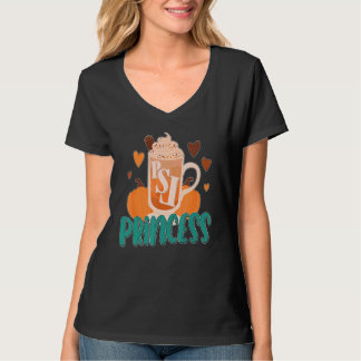 Psl Princess   Pumpkin Spice Latte Tシャツ