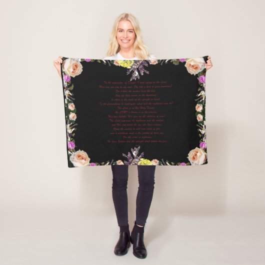 PSLAM-11ת主は彼の聖なる神殿にいる。 フリースブランケット (インサイチュ)