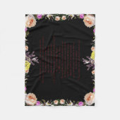 PSLAM-11ת主は彼の聖なる神殿にいる。 フリースブランケット (正面)